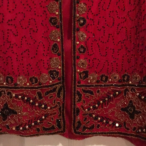 Designer Festive Cocktail Jacket L/XL - Picture 2 of 6